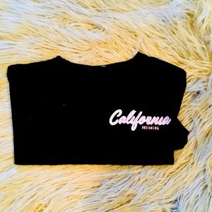 Cropped California shirt